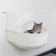 Cuccia per gatti, da appendere al termosifone, bianca