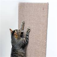 Tiragraffi per gatti XXL per pareti, superficie in sisal, 50x70cm, Taupe