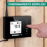 Set completo di controllo per recinti tramite smartphone VOSS.farming - set per 2 recinzioni: FM 20 WiFi + 2x Sensori
