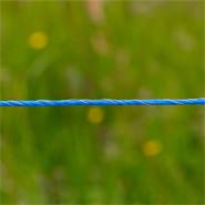 Filo per recinzioni elettriche per Cinghiali VOSS.farming 400m, 2x0,25 rame + 2x0,25 inox, blu
