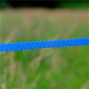 Nastro per Recinzioni Elettriche contro gli animali selvatici VOSS.farming 200m, 10mm, 1x0,25 rame + 3x0,20 inox, blu