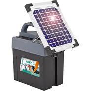 Elettrificatore "AURES 3 SOLAR" VOSS.farming + Batteria + Pannello Solare 6 W