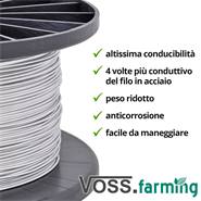 Filo in alluminio VOSS.farming, 400 m, 1,6 mm