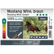 MustangWire VOSS.farming, Horse Wire, 200 m, marrone