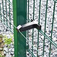 Isolatore distanziatori "IDU-100" per recinzioni metalliche, recinzioni industriali