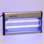 Lampada insetticida anti-mosche "EcoKill LED" di Kerbl, insetticida elettrico per il controllo degli insetti