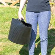 Mastello da giardino flessibile in plastica, 42 litri