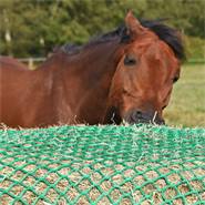 Rete per fieno rotonda VOSS.farming, Ø 2,5 m, dimensioni maglia 4,5 x 4,5 cm, incl. corda elastica e moschettoni