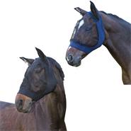 Maschera antimosche aderente "FinoStretch", per cavalli e pony