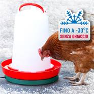 Piastra riscaldante VOSS.farming "VH25" per abbeveratoi per pollame, Ø 25cm, 22 Watt