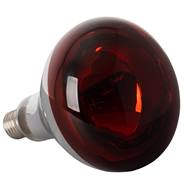 Lampada a infrarossi in vetro duro, 150 Watt, rosso