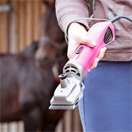 Tosatrice per cavalli VOSS.farming profiCUT, colore rosa