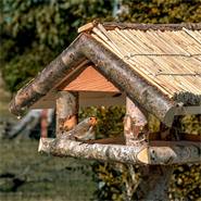 Casetta per uccellini "Geest" VOSS.garden con tetto di paglia