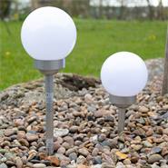 Lampada solare VOSS.garden, luce sferica solare "Apollos" per giardini e balconi