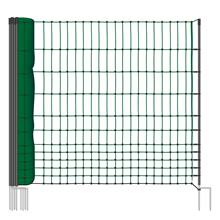 Rete per recinzione per pollame VOSS.farming BASIC, 50 m, 112 cm, 2 punte, verde, non elettrificabile