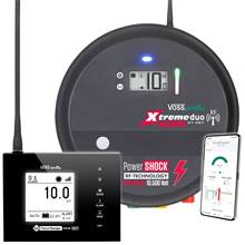 Kit VOSS.farming: elettrificatore professionale + unità di controllo per smartphone - Xtreme duo X200 RF + FM 20 WiFi