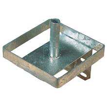 Supporto zincato per pietra da leccare, 20,5 x 20,5 x 23,5cm