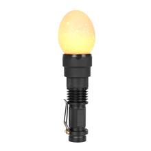 Lampada LED sperauovo Kerbl, lampada per uova con due supporti per uova di dimensioni a partire da 18 mm