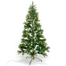 Albero di Natale artificiale 180 cm + 200 LED, con supporto
