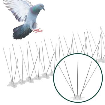 Dissuasore per uccelli "Bird Spikes" VOSS.garden, barriera per piccioni, 5m