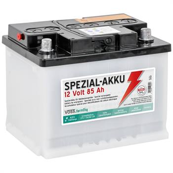 Batteria speciale per elettrificatori 12 V/ 85Ah VOSS.farming, senza acido