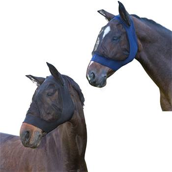 Maschera antimosche FinoStretch per cavalli e pony