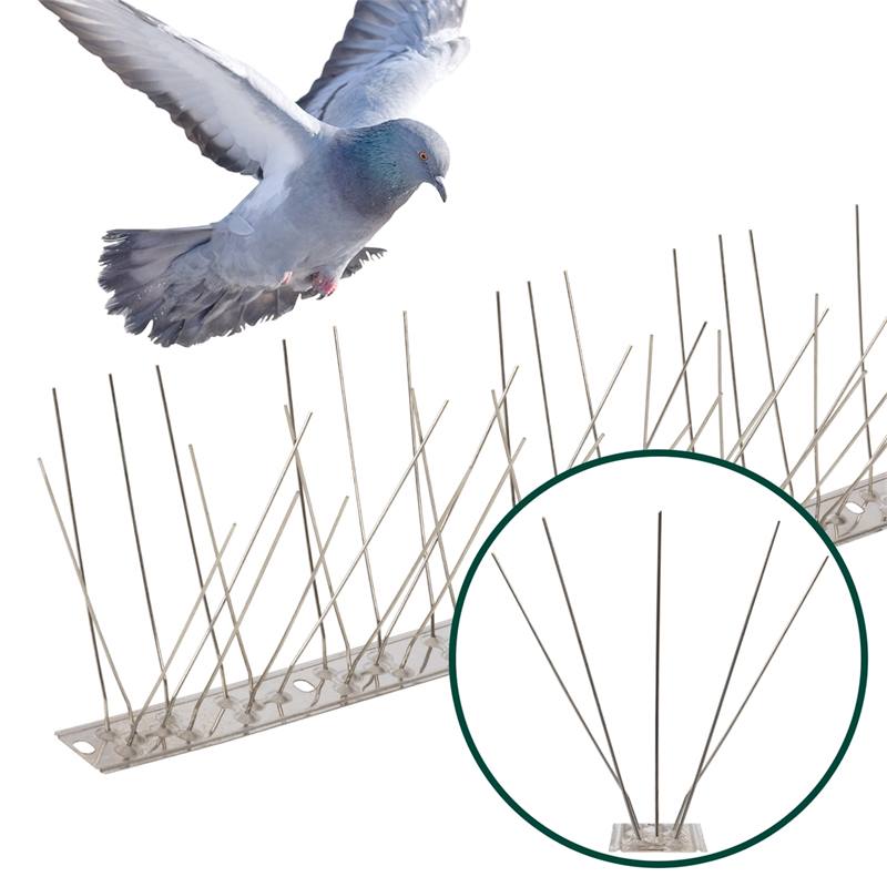 Dissuasore per uccelli Bird Spikes VOSS.garden, barriera per piccioni,  50cm