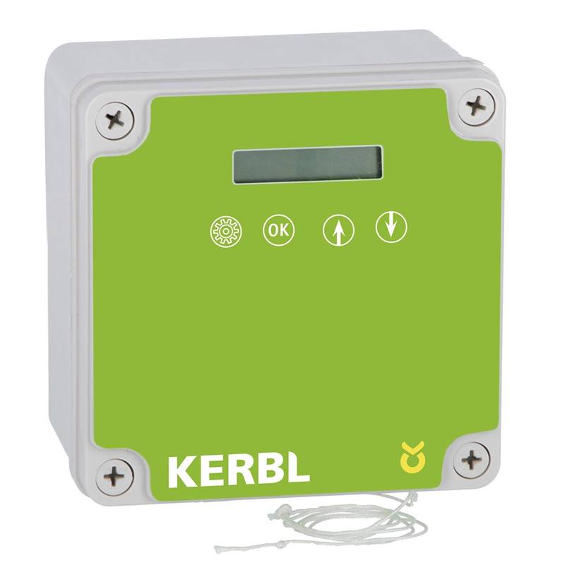Porta automatica pollaio fotovoltaica Kerbl senza cursore