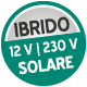 alimentazione a energia solare da 12V-230V
